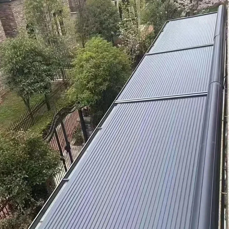 Easyinstall Sunroom Curtains, Roof, Ligent Shading, Electrical Operated,, Heat Insulation Travel