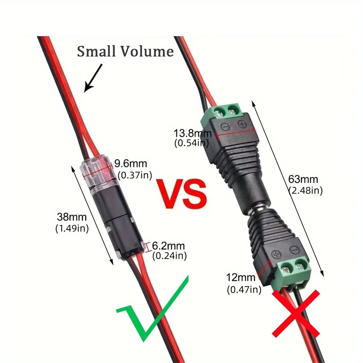 Elektrischer Kabelverbinder ohne Abisolieren Leitungsinterkonnektor abnehmbarer Automobil Terminalstecker universelle Qualität zuverlässig hohe Haltbarkeit einfache Installation ideal für Autos LKWs DIY Projekte schnel – Detail 17