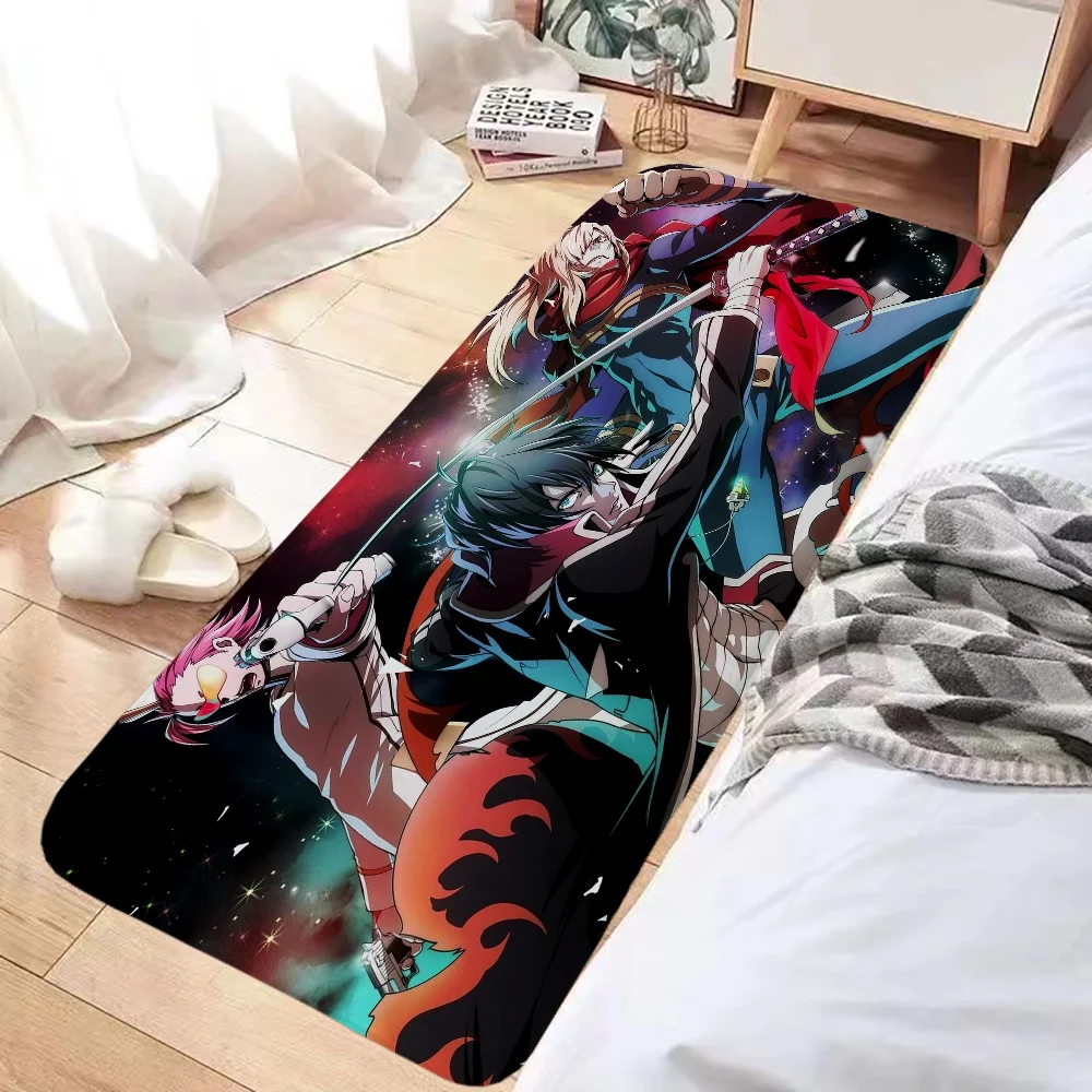 Tengen Toppa Gurren-Lagann Bathroom Mat House Entrance Mat Carpet for Kitchen Mats Prayer Rug Rugs Foot Door Floor Bath Non-slip