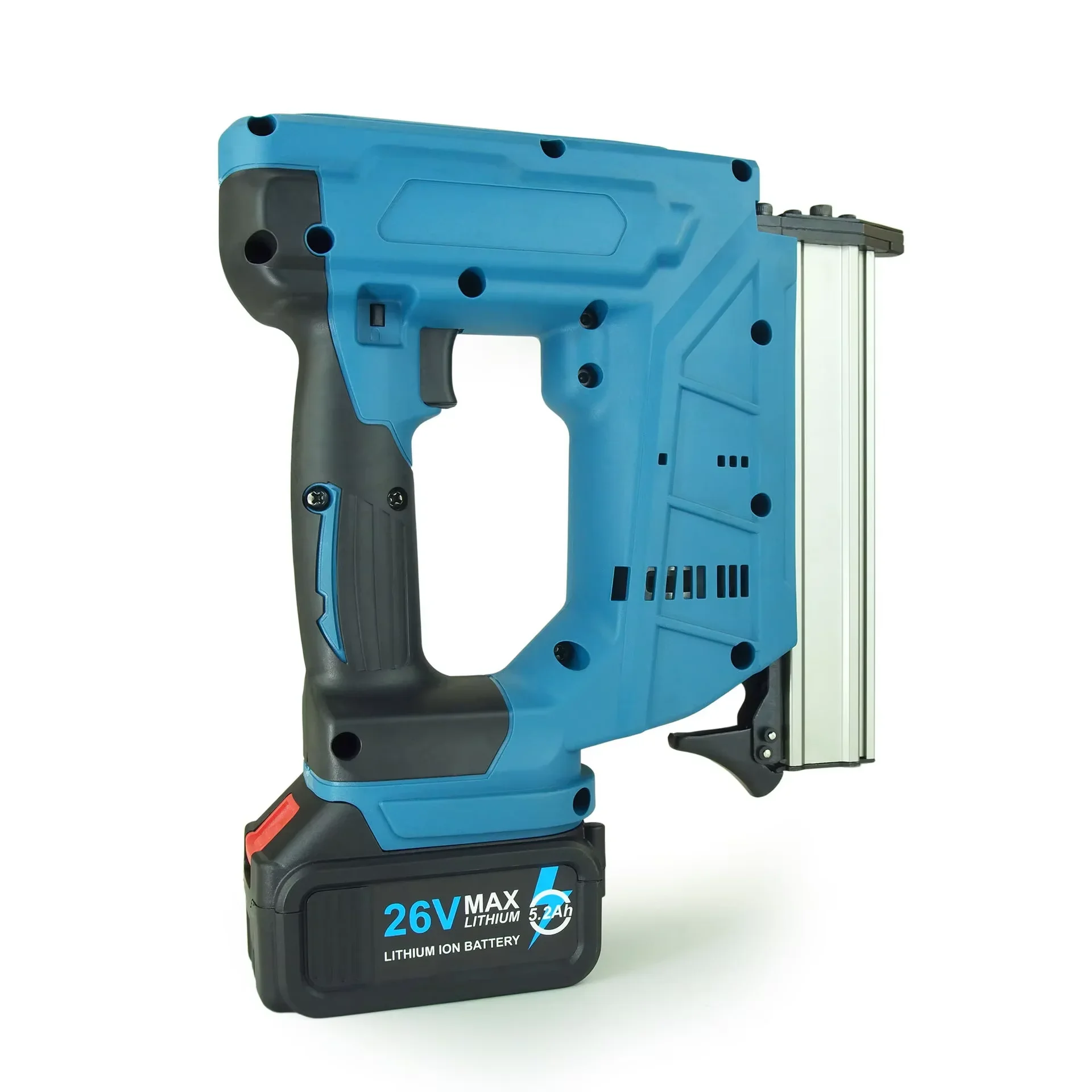 Portable Industrial Grade Battery-Powered Nail  Nailer Stapler Strong FramingTacker Furniture Staple g un Brushless Battery