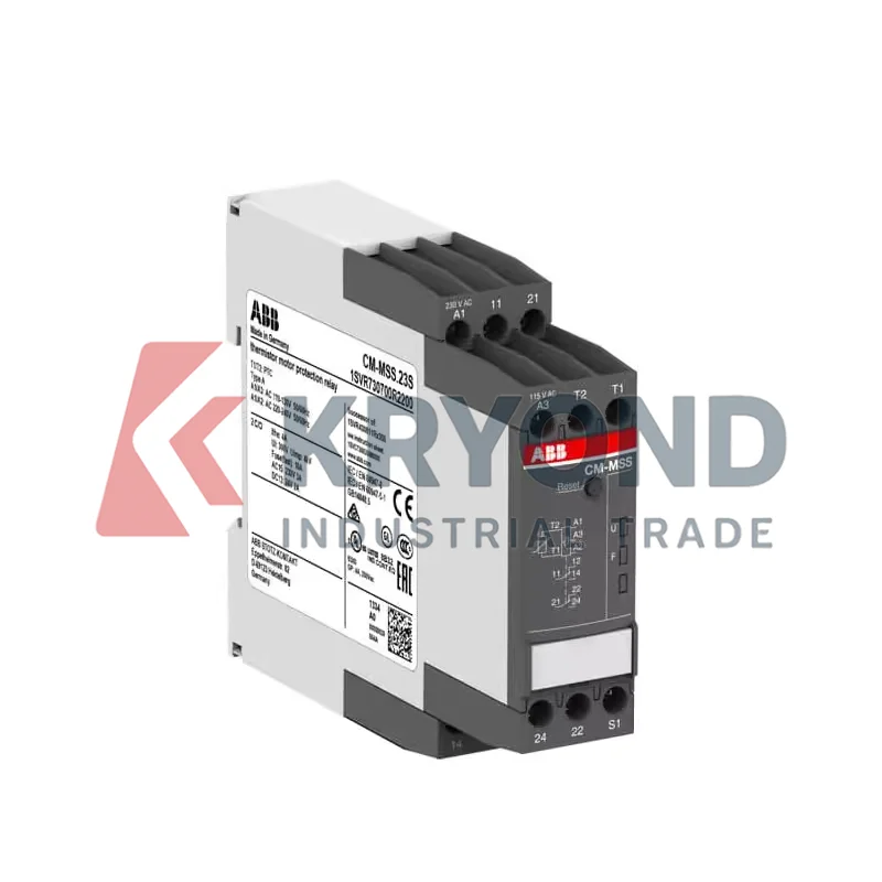 ABB CM-MSS.23S Electrical Maintenance and Monitoring System for Industrial Equipment Provides Real-Time Diagnostics