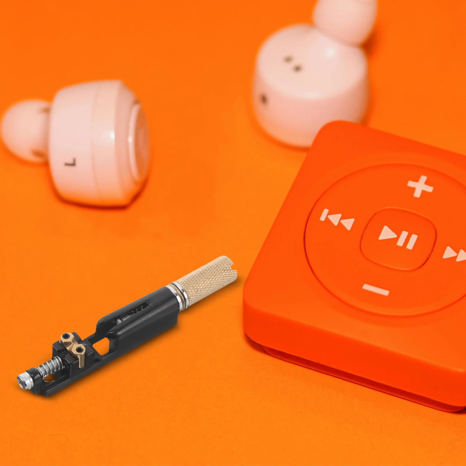 

Headless Brass Electric Guitar Bridge 6 String Stable Foundation Wear Resistant Smooth Finish Guitar Tremolo Tailpiece