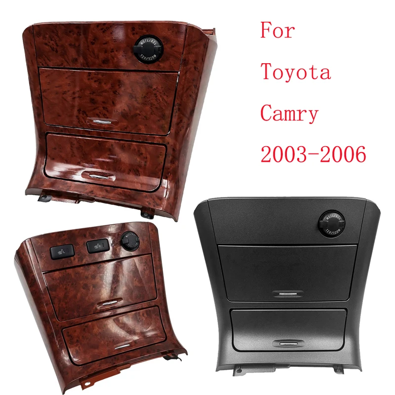 Auto Zentrale Steuerung Panel Trim Lagerung Box Für Toyota Camry 2003-2006 Ersatzteile Getriebe Shift Handschuhfach Zigarette leichter Loch A