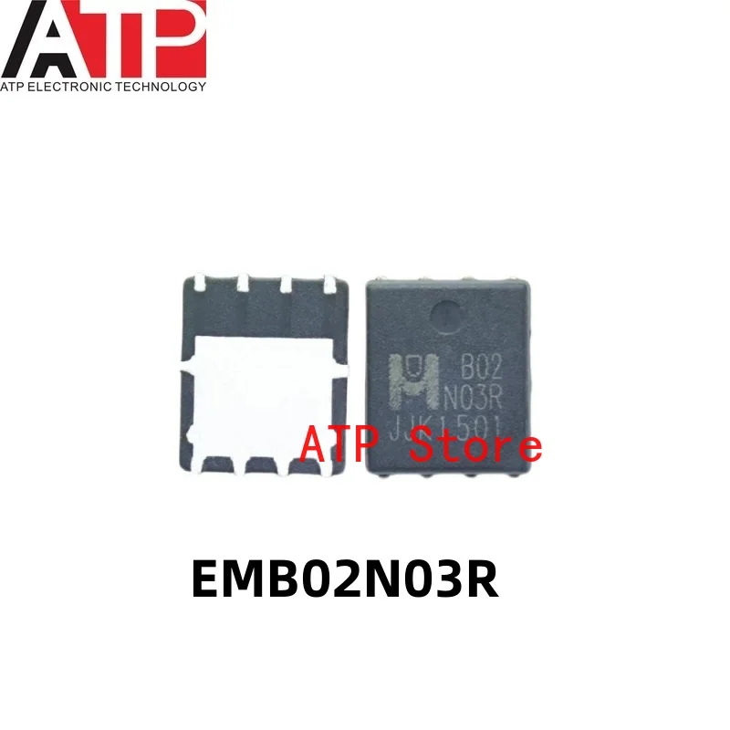 5pcs EMB02N03R B02N03R QDFN-8 Original inventory of integrated chip IC