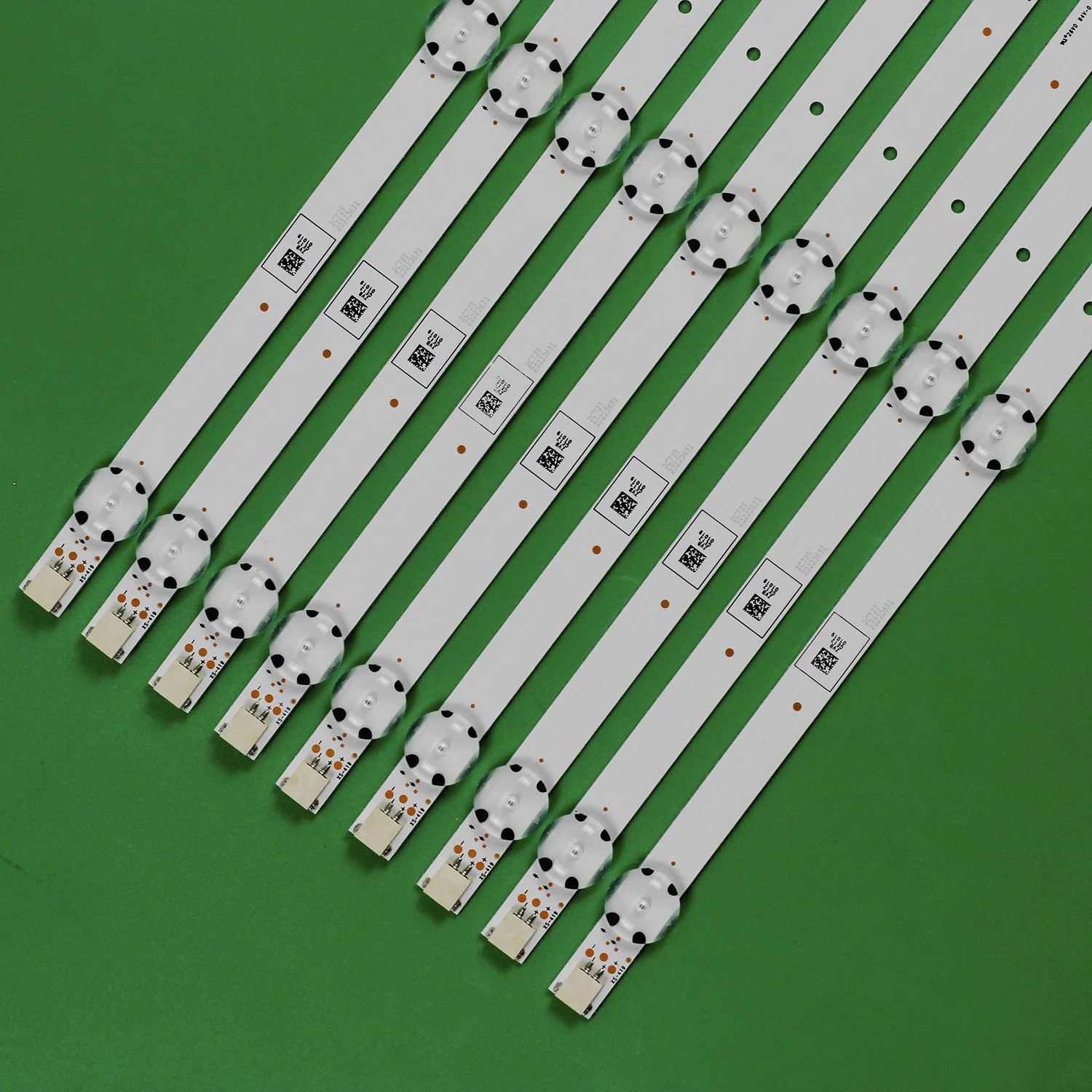 New 9pcs/Kit LED Strip 55GUB8762 55GUB8765 55GUB8867 057T55 C22 for ARCELIK 55 DRT REV0.1 ZVB ZVB65600 AA ZVBHF12 55 VLX 7710