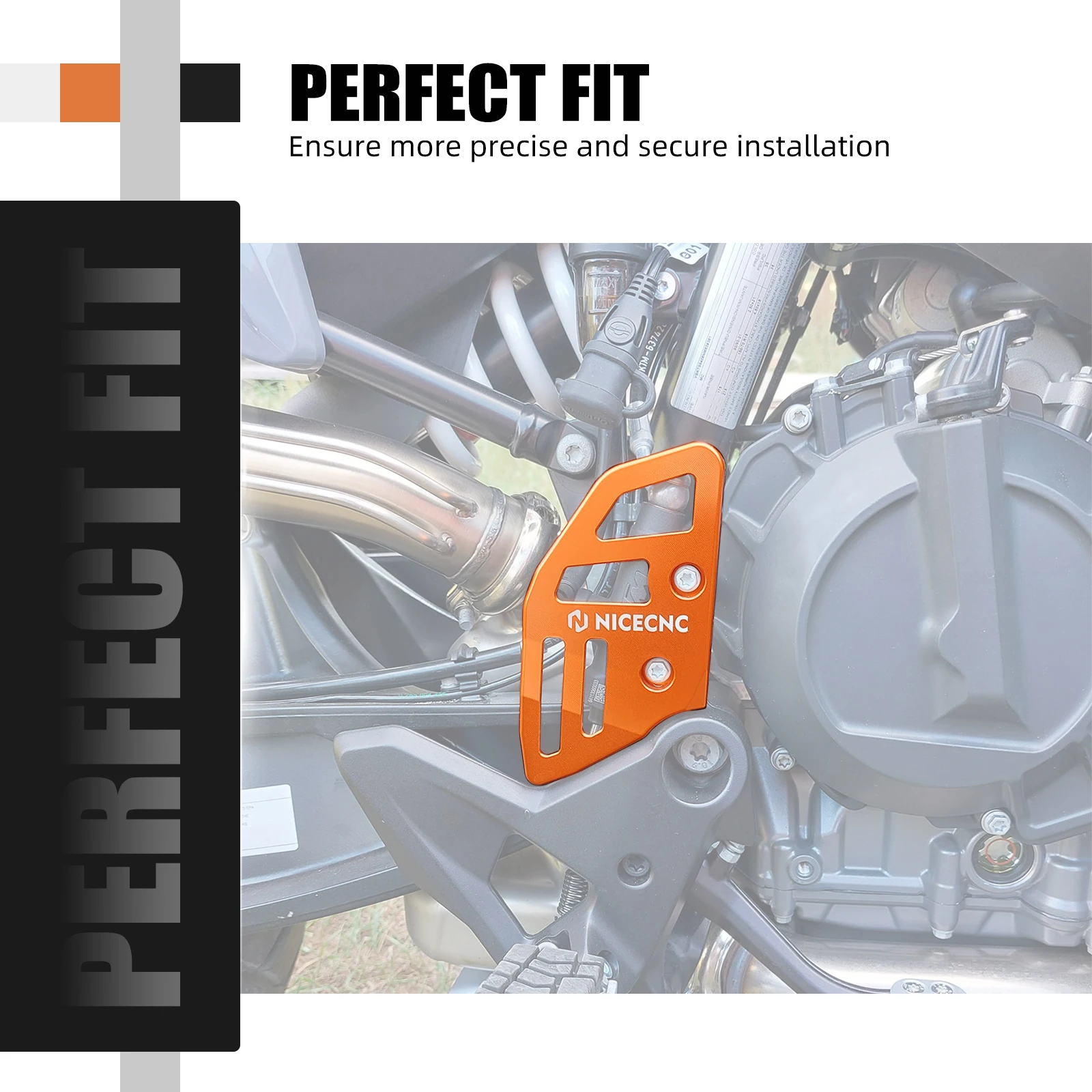 Pour KTM 790 890 Adventure/Adventure R 2019-2025 2024 2023 garde de maître-cylindre de frein arrière pour Husqvarna NORDEN 901 2022-2025