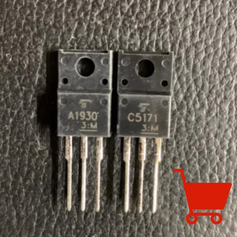2pcs A1930 C5171 2SA1930  2SC5171 Brand IC Original Genuine Audio Drive Transistor Paired With Transistor Chip TO-220In Stock