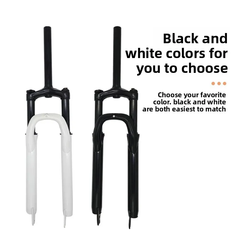 

24 26 Inch Mountain Bike o Absorber Front Fork Bicycle Suspension Brake No Pattern High Carbon Steel Spring Fork