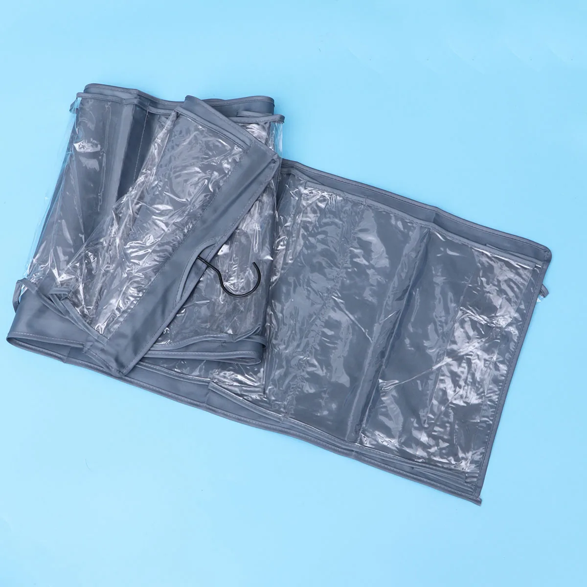 

Three Dimensional Storage Bag 10 Layers 10 Pockets Oxford Cloth Document Organizer Wall Hanging Bag File Storage