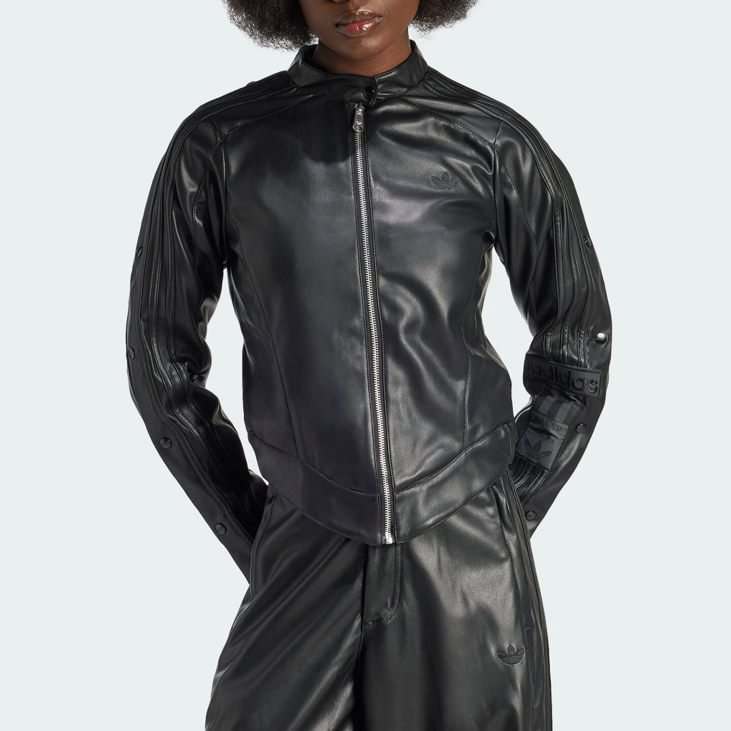 Adidas genuine Three Stripes Women's Sports Fashion Outdoor Casual Jacket IW3428