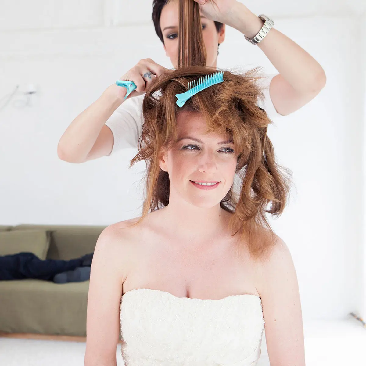1Pcs Layered Hair Clip Sectioning Salon Clips Portable Lightweight Durable Styling Tool for Home Travel Use Salon Clips
