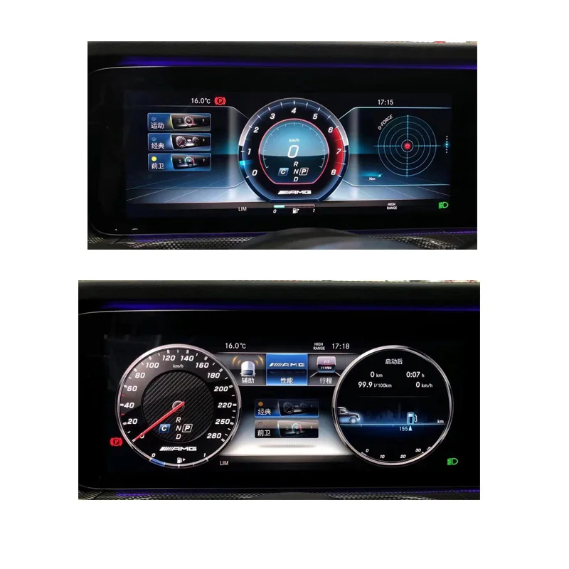 لمرسيدس بنز E الفئة W213 X213 السيارات متر السائل الكريستال عرض شاشة لوحة سيارة لنماذج E200 E260 E300 E220