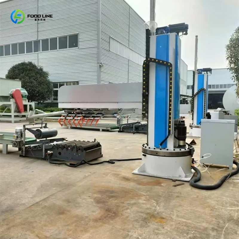 Customized Multifunctional Single Column Palletizing Line 5kg 15kg 25kg Rice Cement Bag Robot Palletizer