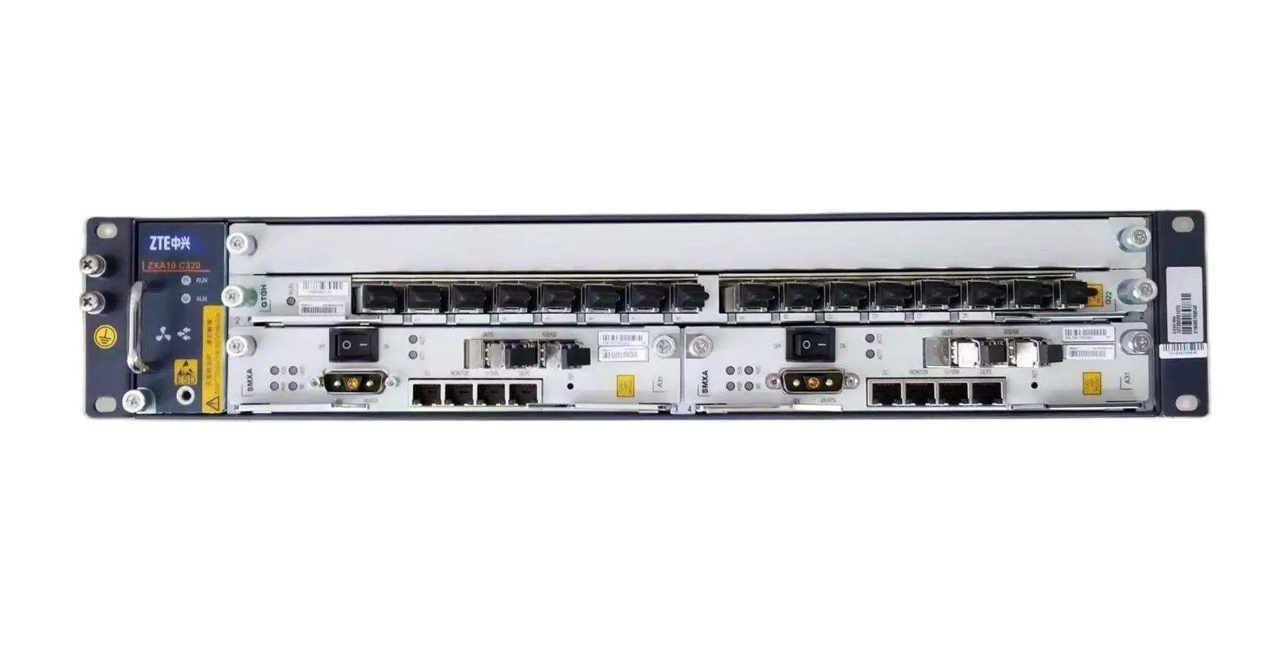 

ZTE C320 OLT 10GE 2SMXA Main Control GPON EPON 16ports GTGH 8ports GTGO C+ Board , -48V DC or 110V-240V AC Power