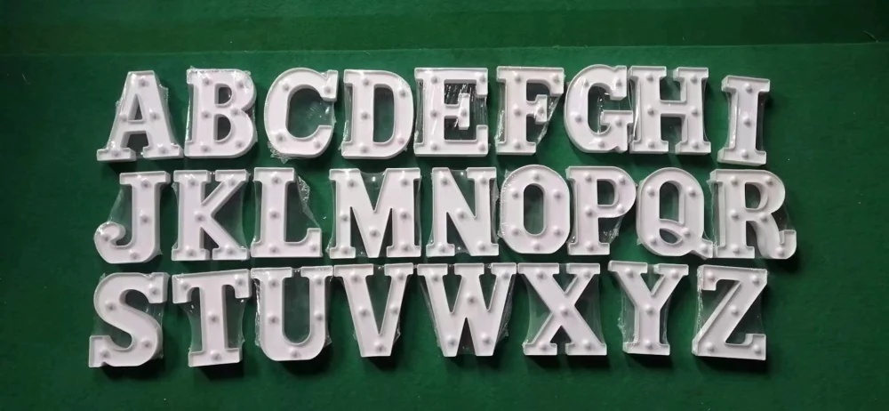 Alphabet LED Night Lights Luminous Number Lamp 16cm Letter Light For Home Wedding Birthday Christmas Party Decoration_maomaolike.com