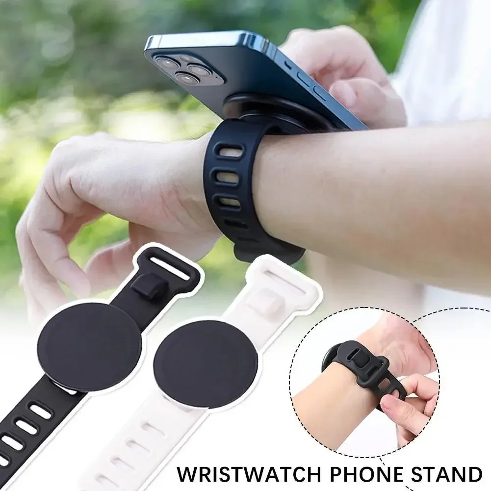 Universal Magnetic Wrist Phone Holder 360° Rotatable Sweat Resistant ...