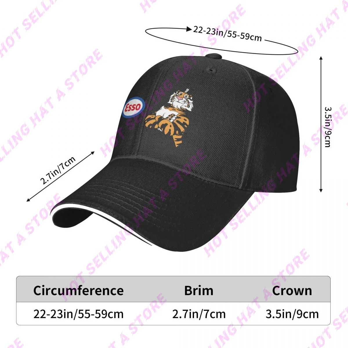 Summer Men Cap Esso Multiple Colour Baseball Cap Adjustable Unisex Hats Adult Children Hat Shade Sport Baseball Hats Hip Hop Hat