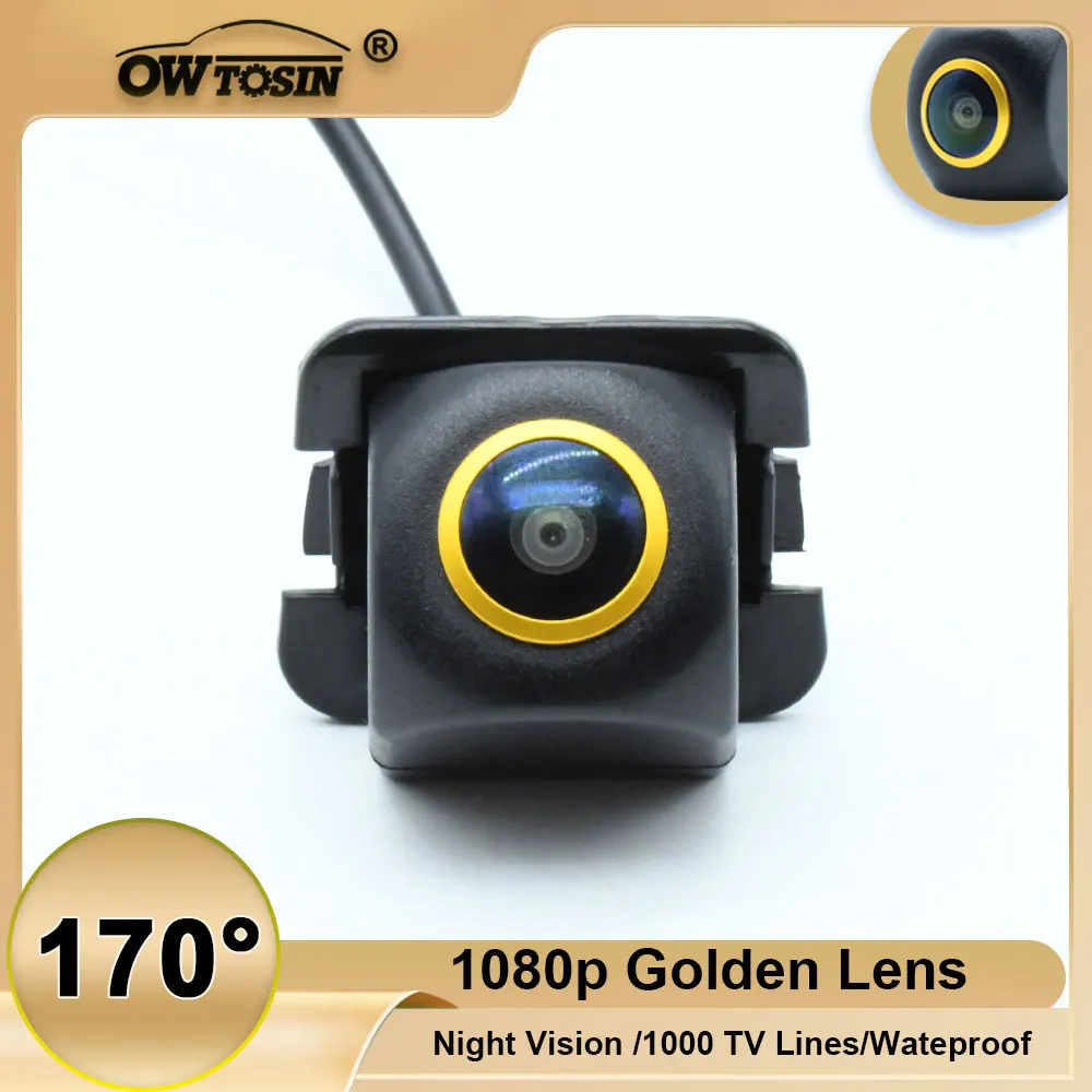 

170° Golden Lens Vehicle AHD 1080P Rear View Car Camera For Toyota Camry Sedan 2009 2010 2011 2012 Reversing Night Vision