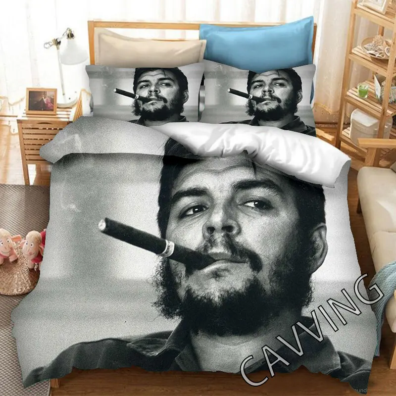 Che Guevara 3d Printed Bedding Set Duvet Covers & Pillow Cases Comforter Quilt Cover (US/EU/AU Sizes)  H01