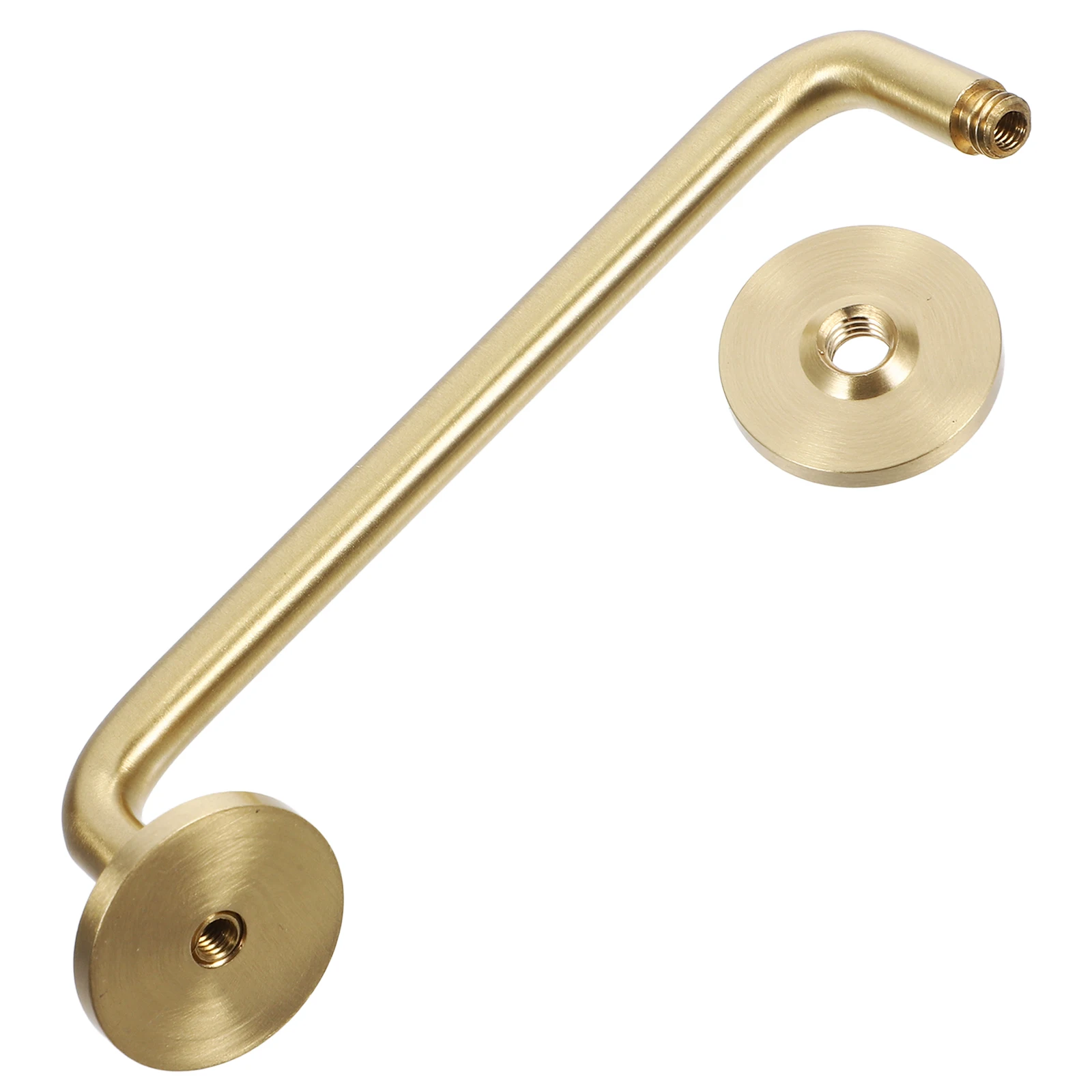 

Vintage Brass H les Double Hole Golden Pulls for Wardrobe Cabinet H Drawer Knobs Home Hardware Furniture Decor