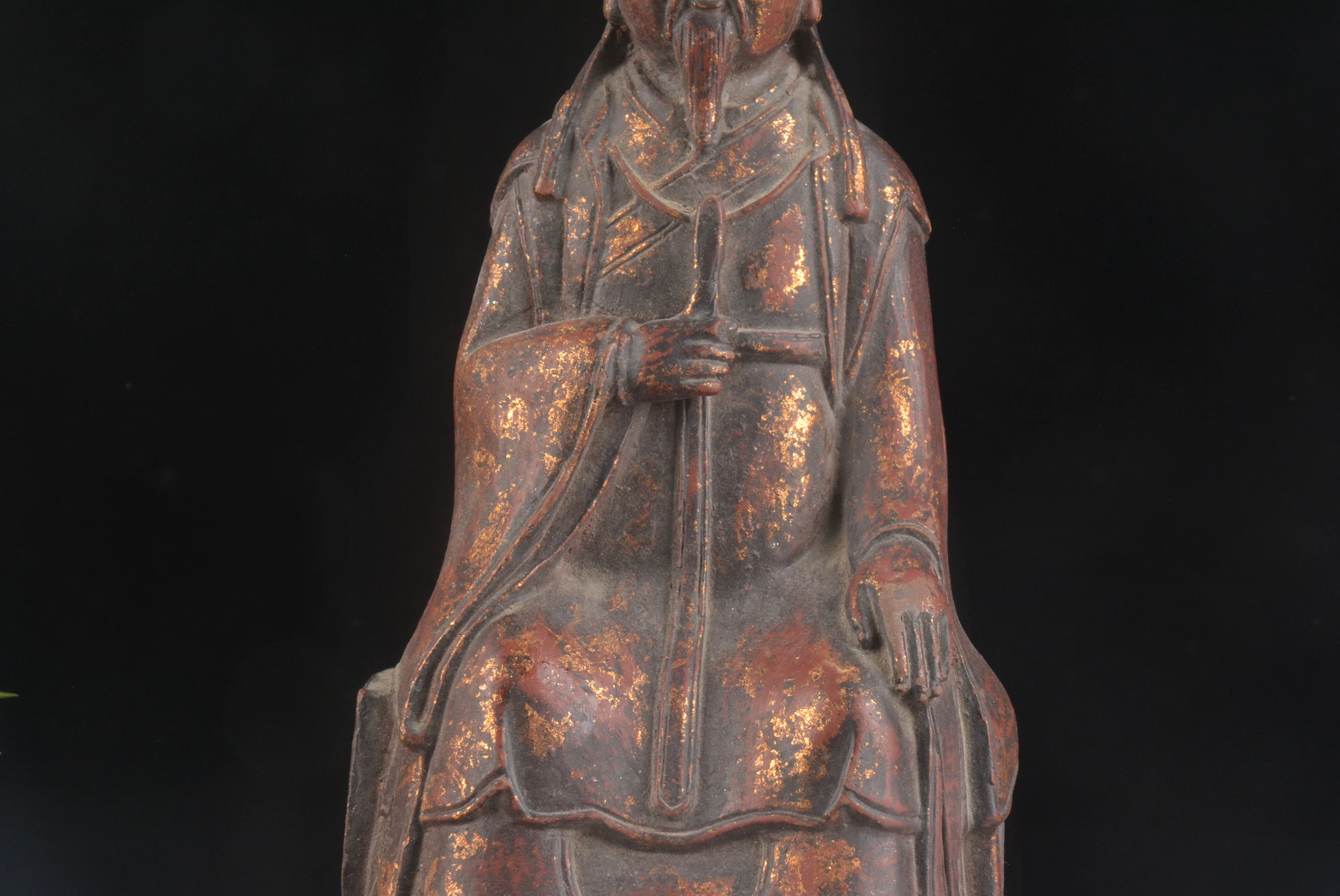 Antique Chinease copper God of Wenqu Stars statue,Handicrafts, best collection&adornment, Free shipping