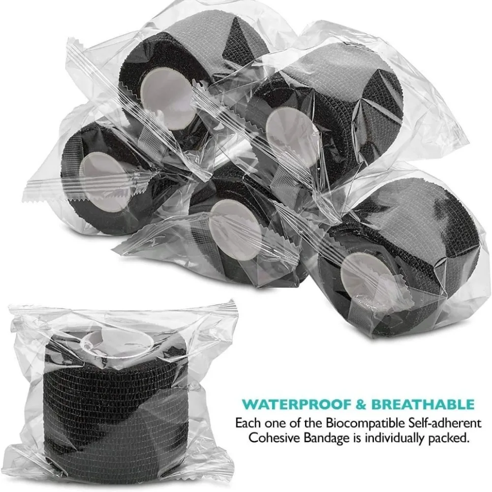 

1 Roll breathable Bandages Adhesive Elastic Wound Dressing Patch for Kids Pet Non-woven Skin Patch First Aid Gauze Bandage Tape