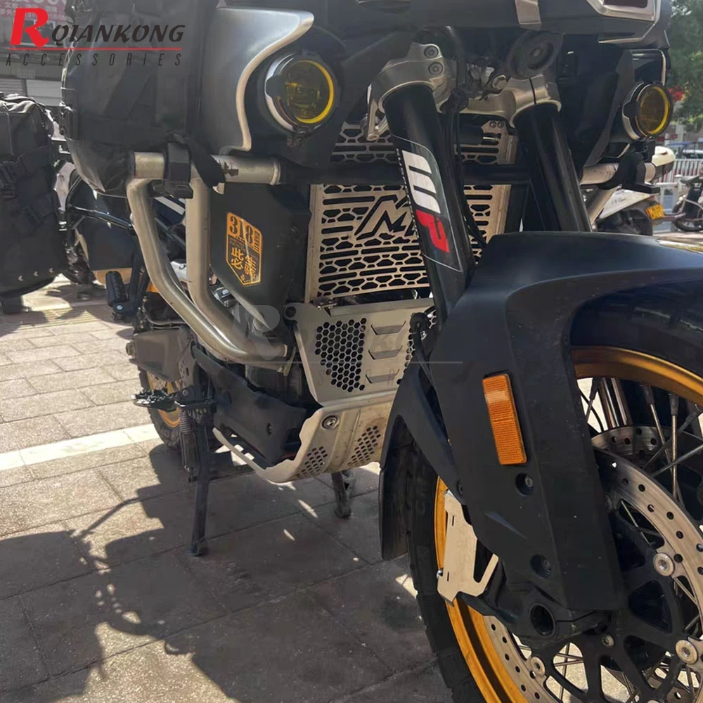 

Motorcycle Accessories Radiator Guard Engine Skid Plate Covers FOR CFMOTO IBEX800 CF Ibex 800 800S 800T 2021 2022 2023 2024 2025