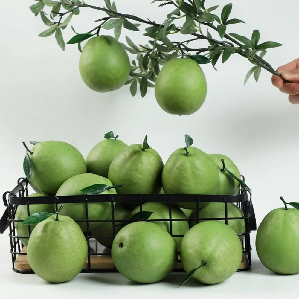 Modèle alimentaire réaliste en mousse de goyave, simulation artisanale, accessoire de photographie, fruit artificiel amusant et réaliste