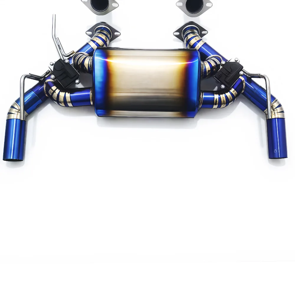 Suitable for Nissan 370Z 3.7L 2008-2021 Titanium alloy with valve exhaust performance tailgate system