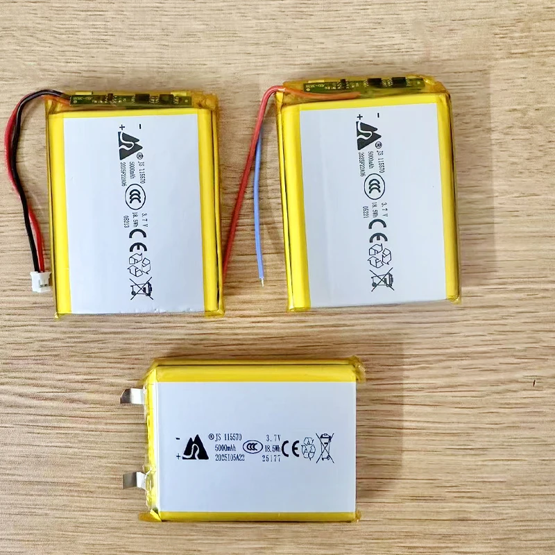 العلامة التجارية الجديدة 3.7 فولت ليثيوم بوليمر 5000 مللي أمبير 115570 بطارية حزمة لينة للمعدات المعدات الإلكترونية بطاريات اللوحي DVD