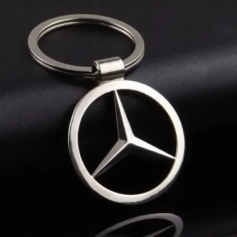 Alloy Car Keychain Keyring Pendant Accessories for Mercedes Benz W210 W124 W168 W222 W251 W213 W205 W204 CLK CLA GLC GLE A200