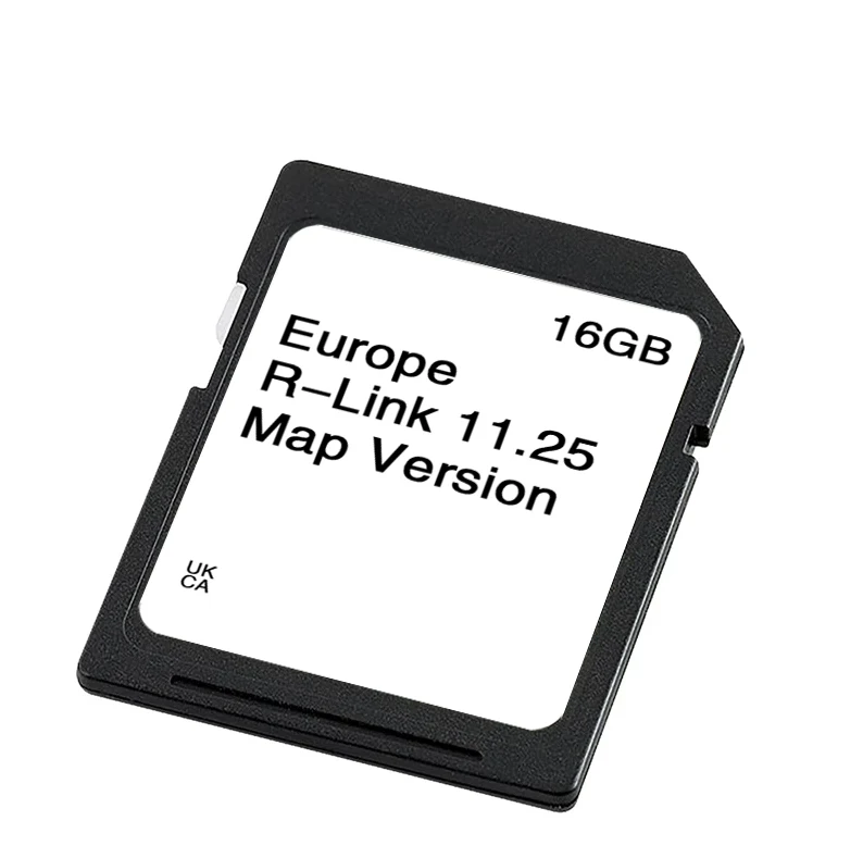 Tarjeta SD R-Link 11,25 Carminat Sat Nav 2024 mapas navegación GPS Europa Reino Unido 16GB para Renault Fluence Scenic Zoe