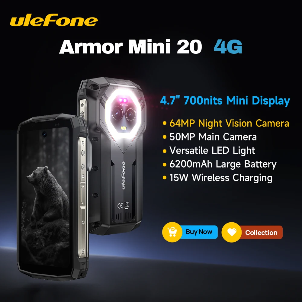 【2024 New】Ulefone Armor Mini 20 4.7