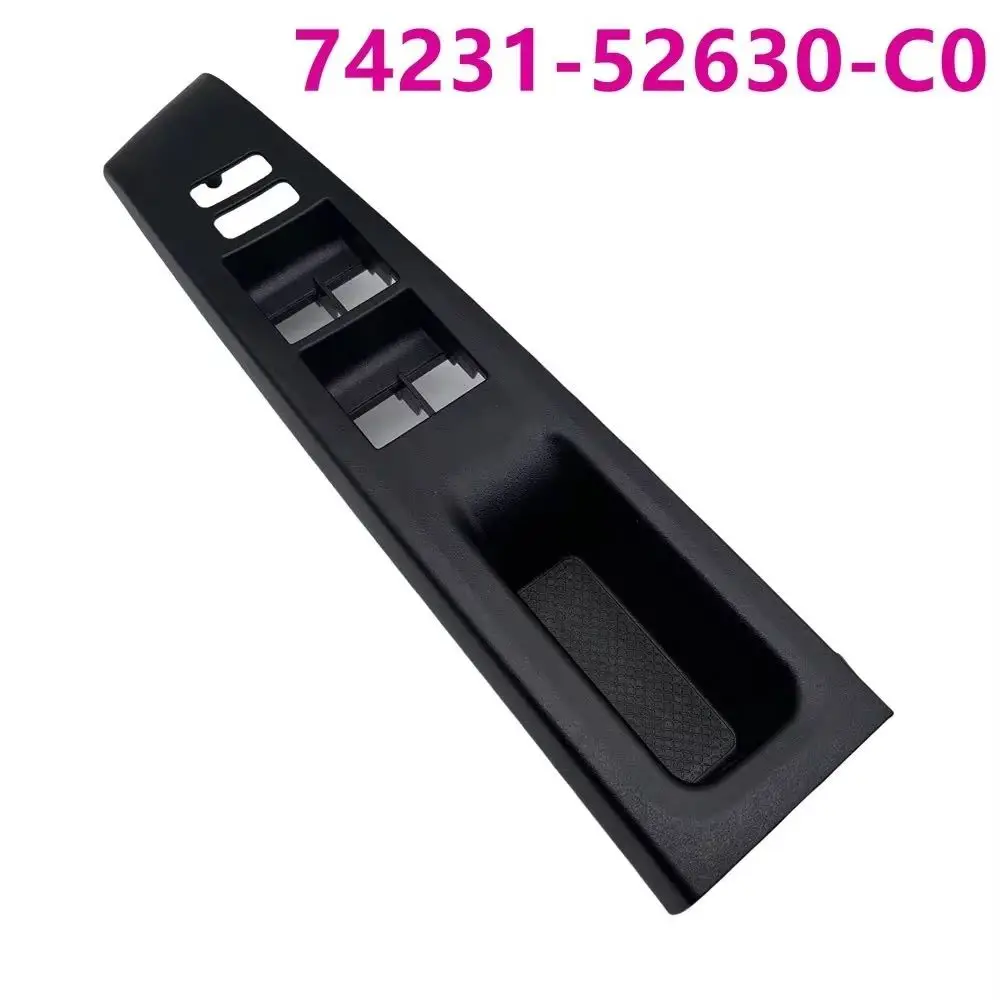 

74232-52570-C0 панель переключателя окна автомобиля, накладка, левый и правый подлокотник, верхняя часть для Toyota Vitz 2010-2014, внутренняя часть 74231-52630-C0