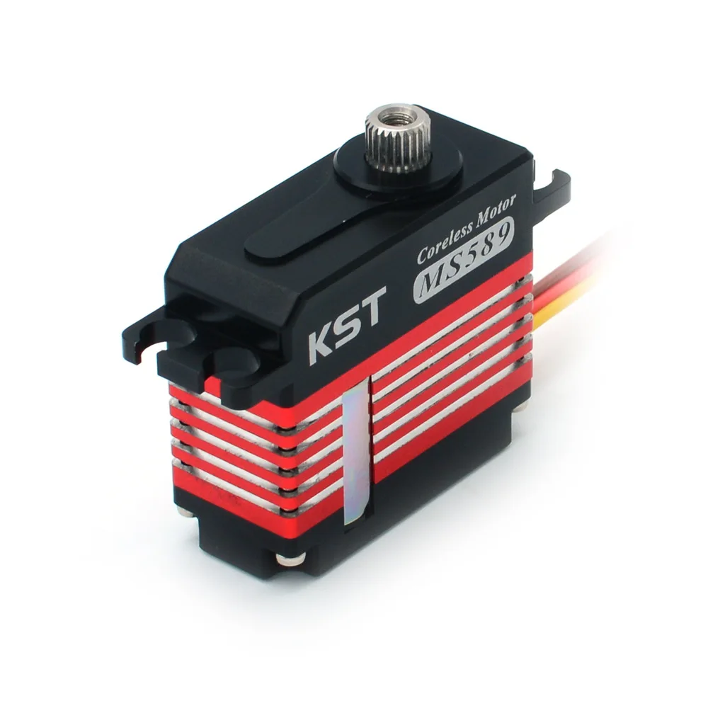 Wholesale KST MS589 500 Class Cross Swashplate Model Aircraft Servo, Full Metal Housing High Pressure Lock Tail Rudder