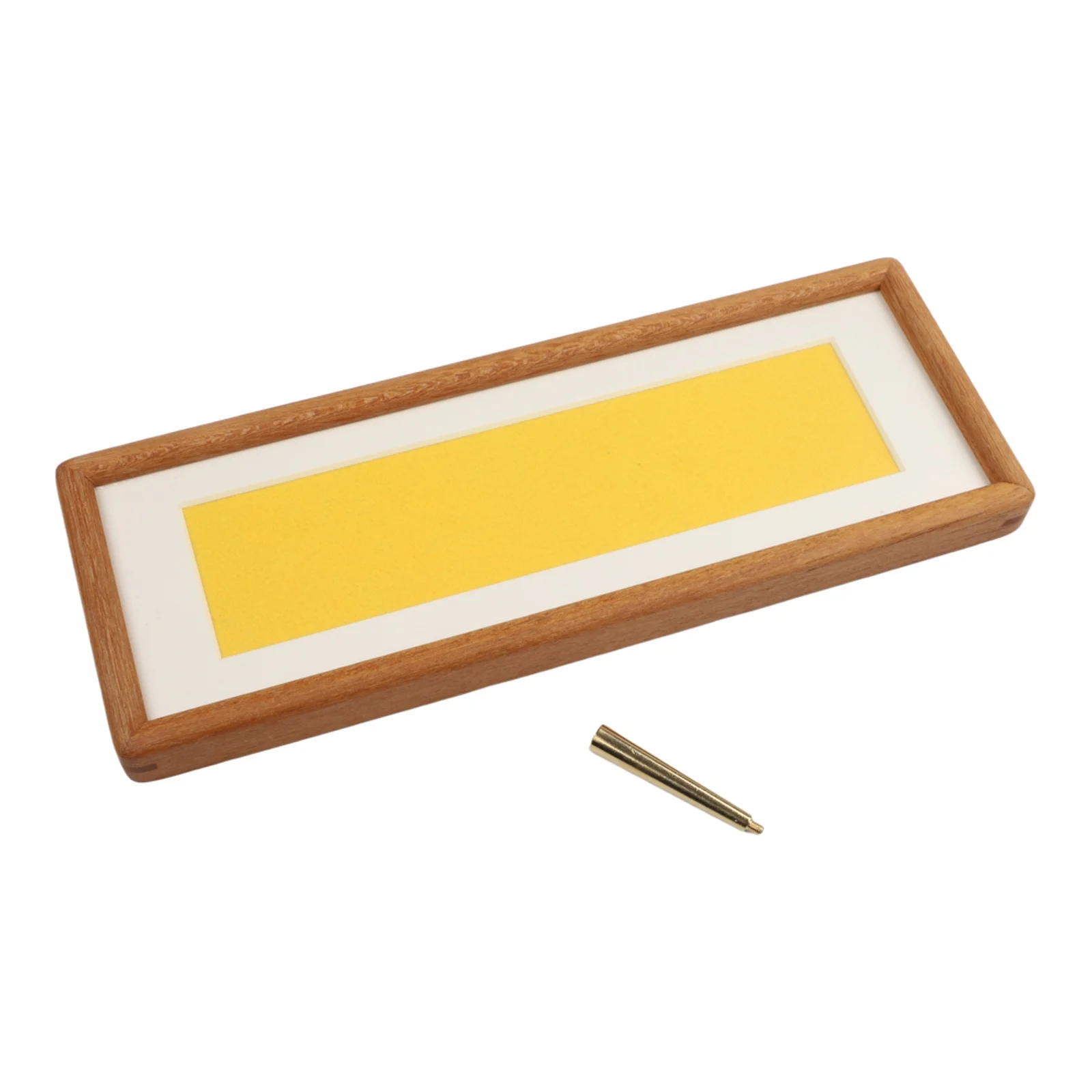 Natural Wood Photo Frame Solid Construction 6x24cm Visible Area For 10x30cm Image Showcase DIY Home Decoration Picture Frame