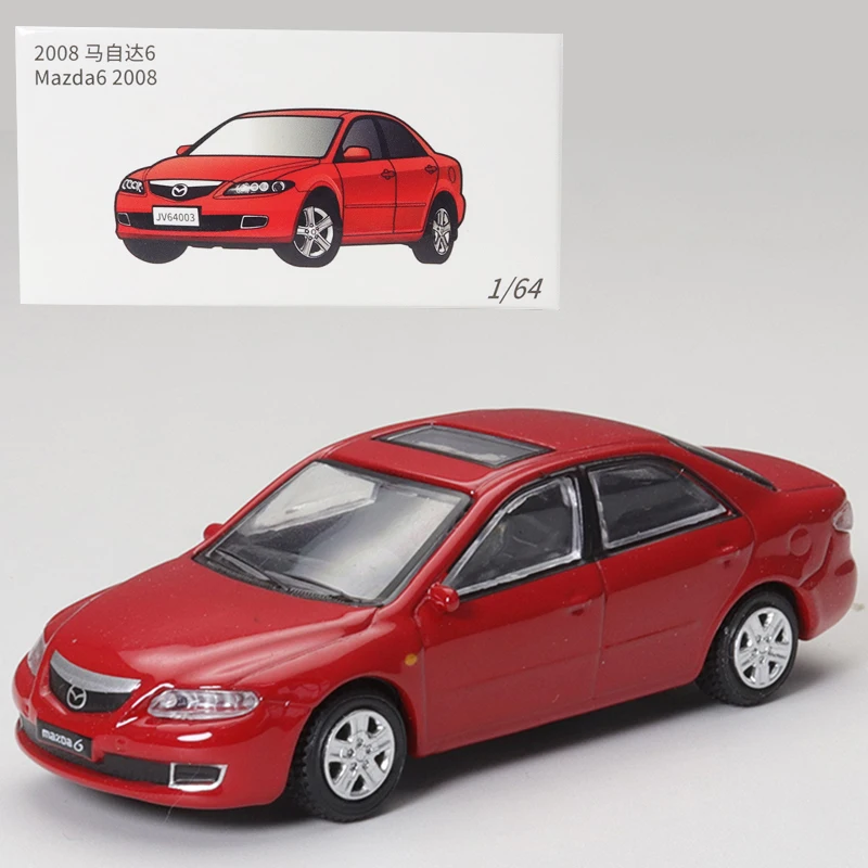 JKM1/64 2008 Mazda6 Magotan PASSAT 2019 Alloy Die Casting Car Mold Pendulum Brinquedo Infantil Kids Xmas Gift Toys for Boys