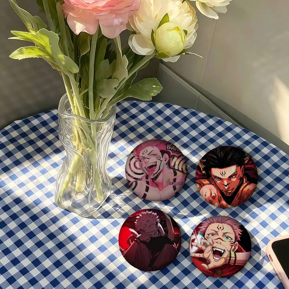 Anime Ryomen Sukuna pins  Cute Series Pins Funny Badge Interesting Cartoon Animals Brooches Backpack Clothes Gift Accessory