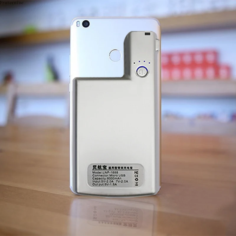 External Battery Charger Case For Xiaomi Mi Max 2 3 Play Shockproof Phone Case Power Bank Portable back clip rechargeable Capa