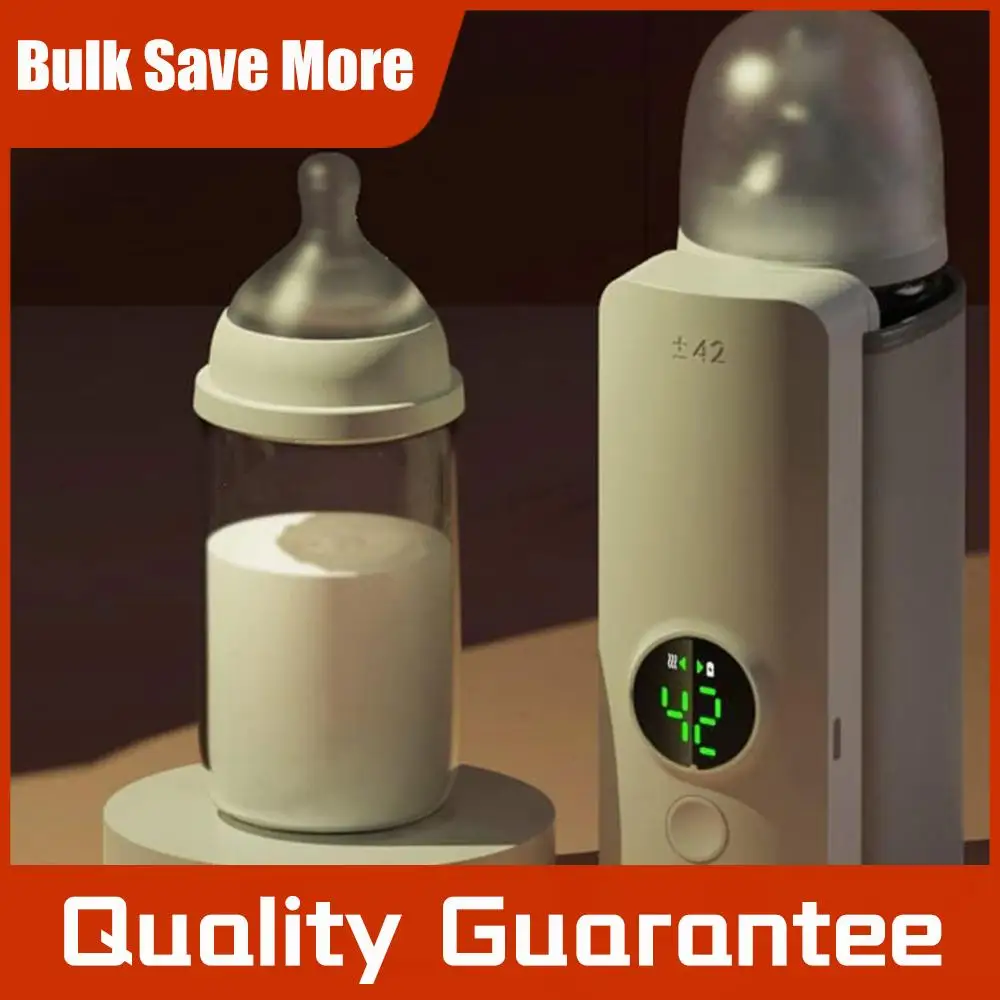 

Беспроводной подогреватель для детских бутылочек с функцией регулировки температуры для комфортного кормления малыша в дороге