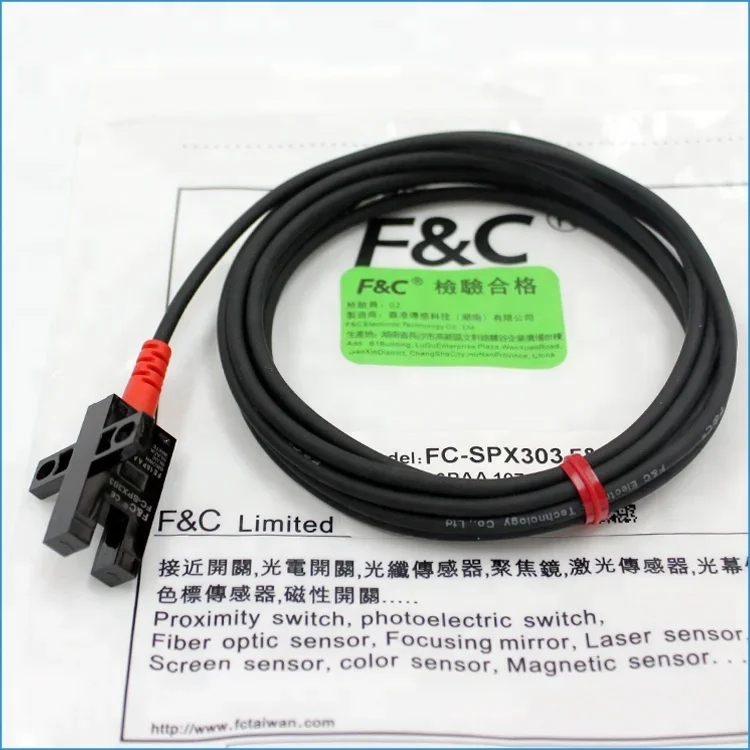 FC-SPX303Z DC 5~24V  5mm Slot U-shaped Sensor, EE-SX672-WR PM-T45