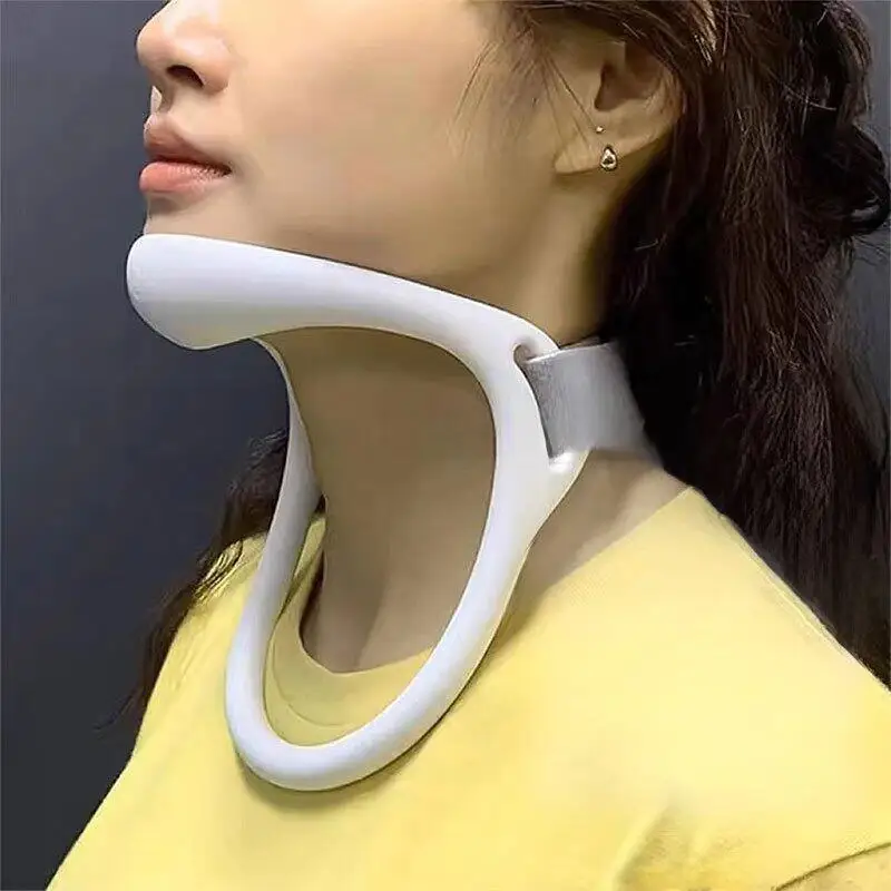 1PC Low Profile Head & Neck Orthosis Fixed Bracket Neck Protector Easy Office Orthosis