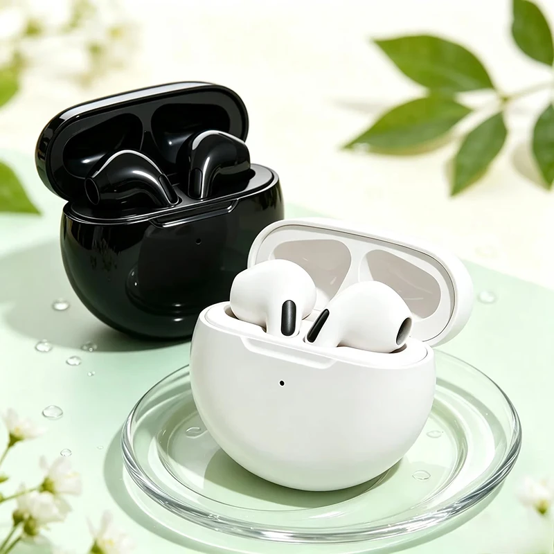 Auriculares inalámbricos Pro 6 TWS con micrófono, auriculares Bluetooth TWS, auriculares deportivos.