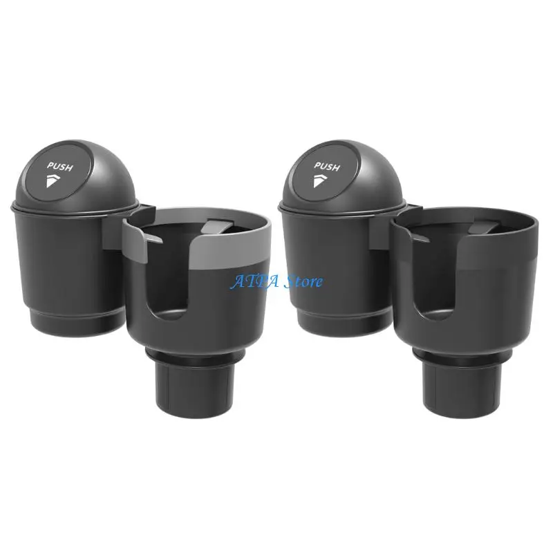

U13C Universal Vehicle Cup Mount with Not Spill Design & Expandable Storage Space