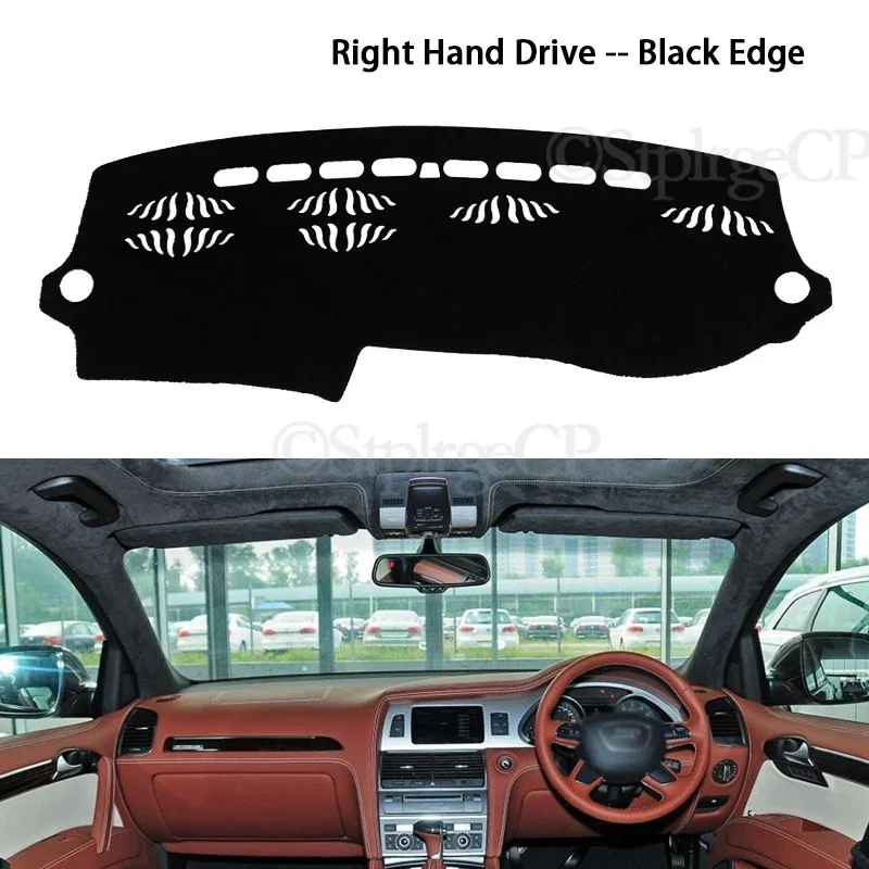 Sunshade Dashmat Protect Carpet Car Accessories S-line 2009 2010 2013 for Audi Q7 4L 2006~2015 Anti-Slip Mat Dashboard Cover Pad