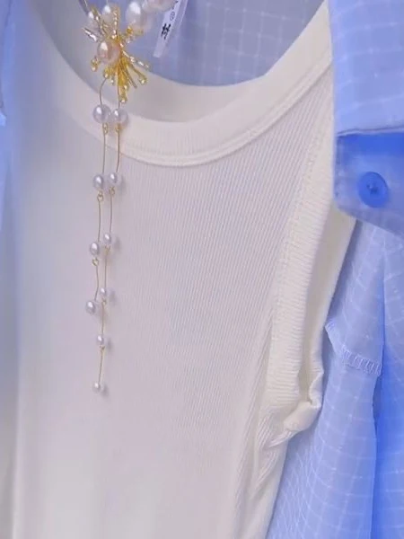 ياقة منقوشة زرقاء irt Jaet للسيدات للصيف والخريف كاجوال متعددة الاستخدامات ورقيقة قابلة للتنفس للحماية من الشمس من البوليستر طويلة...