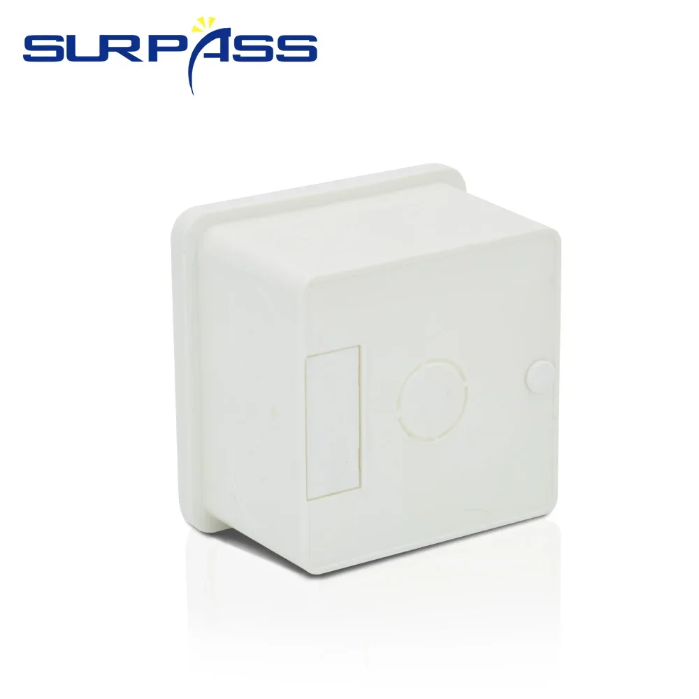 調整可能な内部取り付けボックス,86x80mm x 50mm (86mm) 設置型スイッチおよび壁アンプ用ミュージックパネルワイヤー