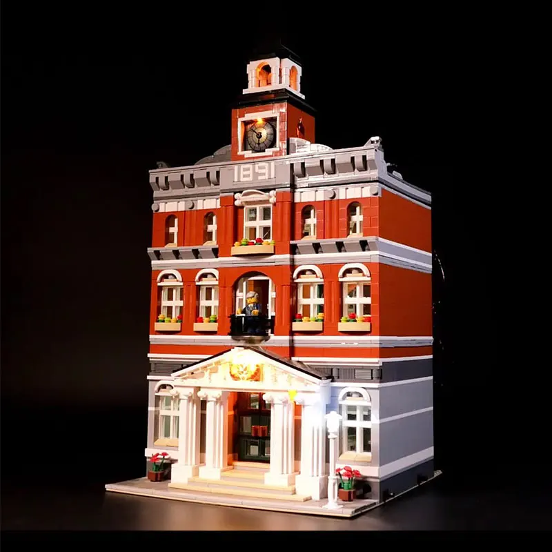 Kit d'éclairage LED pour salle de ville LEGO 10224, idées 15003, cadeau de bricolage (blocs de construction non inclus, Kits de briques, ensembles de modèles)
