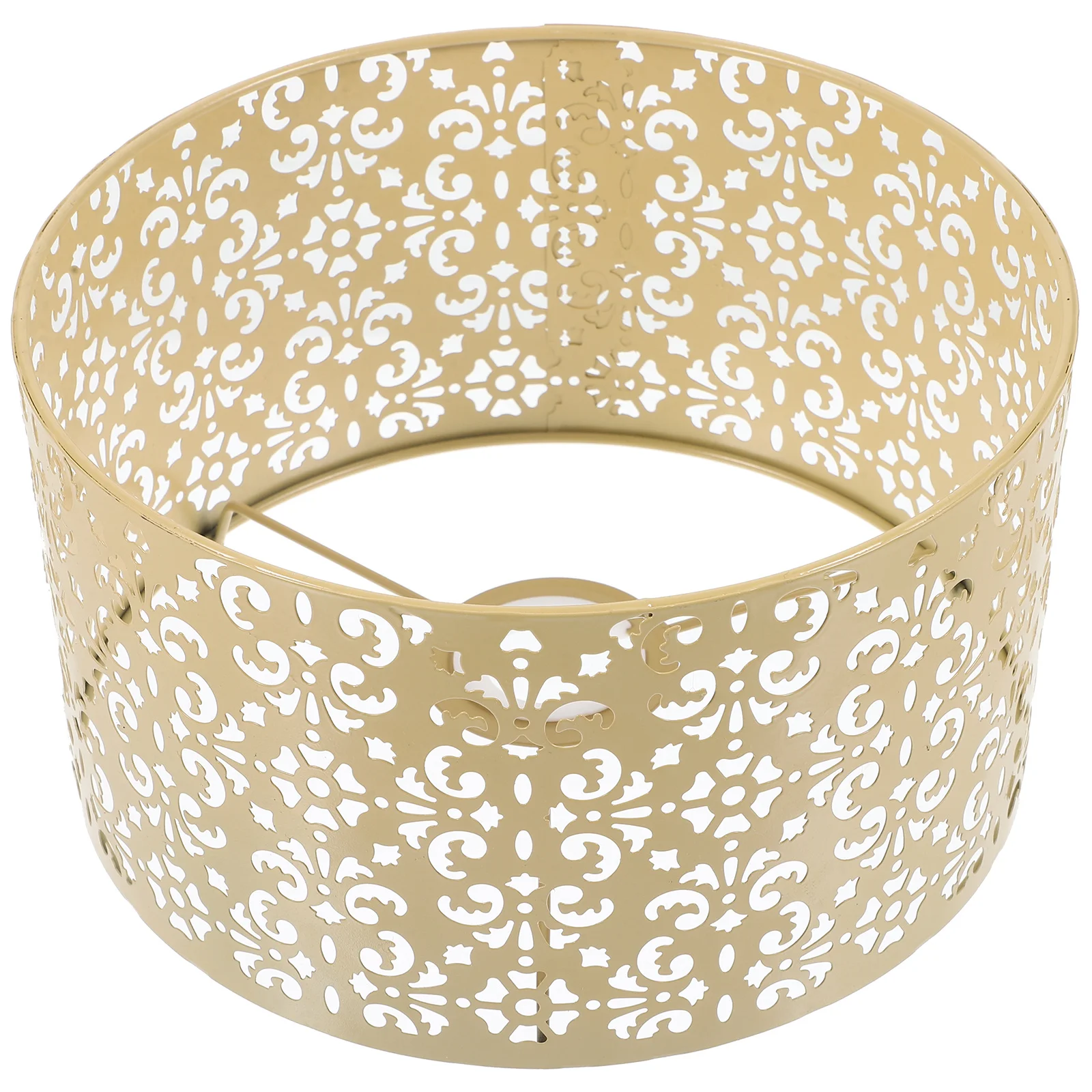 

Iron Lamp Shade Replacement Hollow Metal Lampshade for Desk Table Floor Hotel Decorative Light Cover