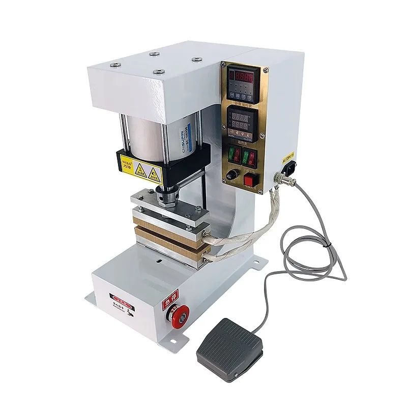 Pneumatic Automatic Bag Opening Machine Heat Sealing Cutter Packaging Pouch Unpacking Tool Hot Foil Stamping